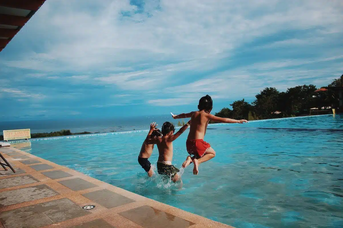 piscine  estivale