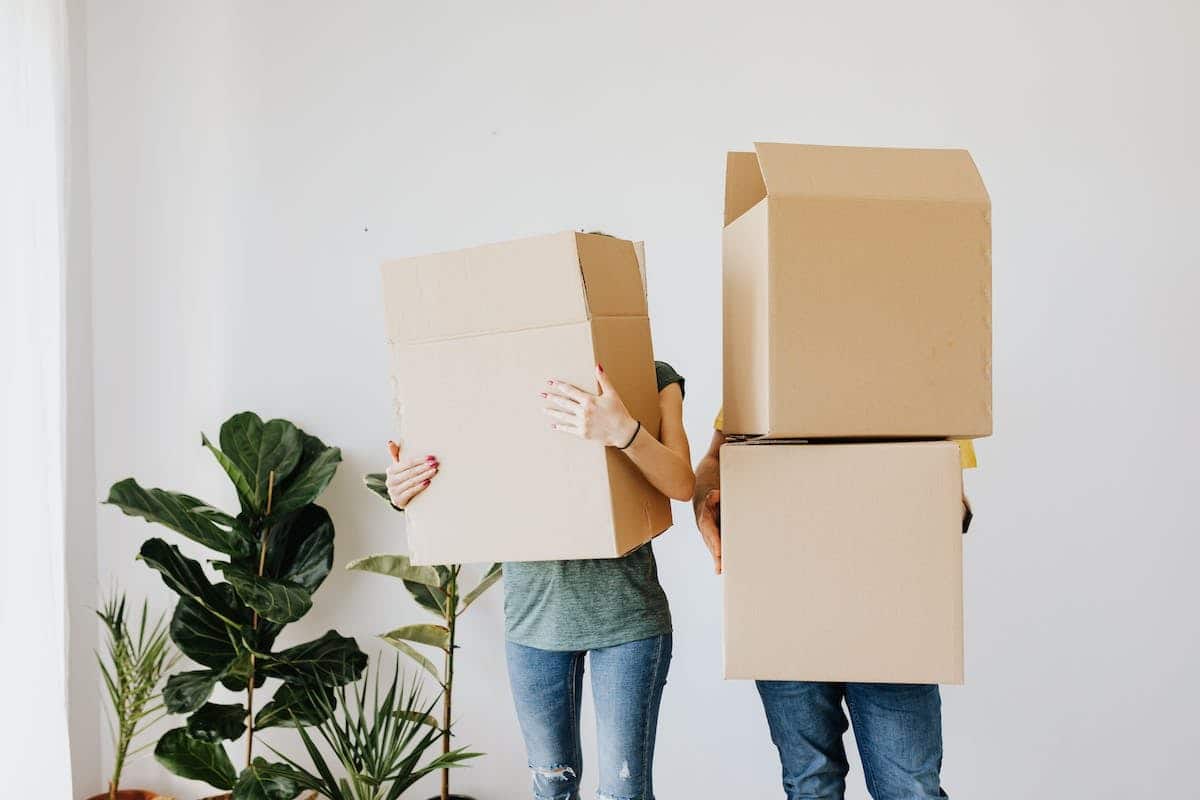 cartons  déménagement