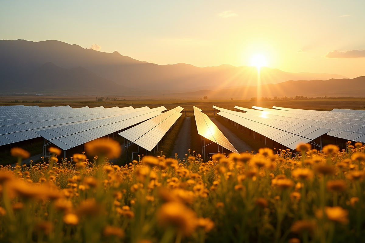 panneaux solaires