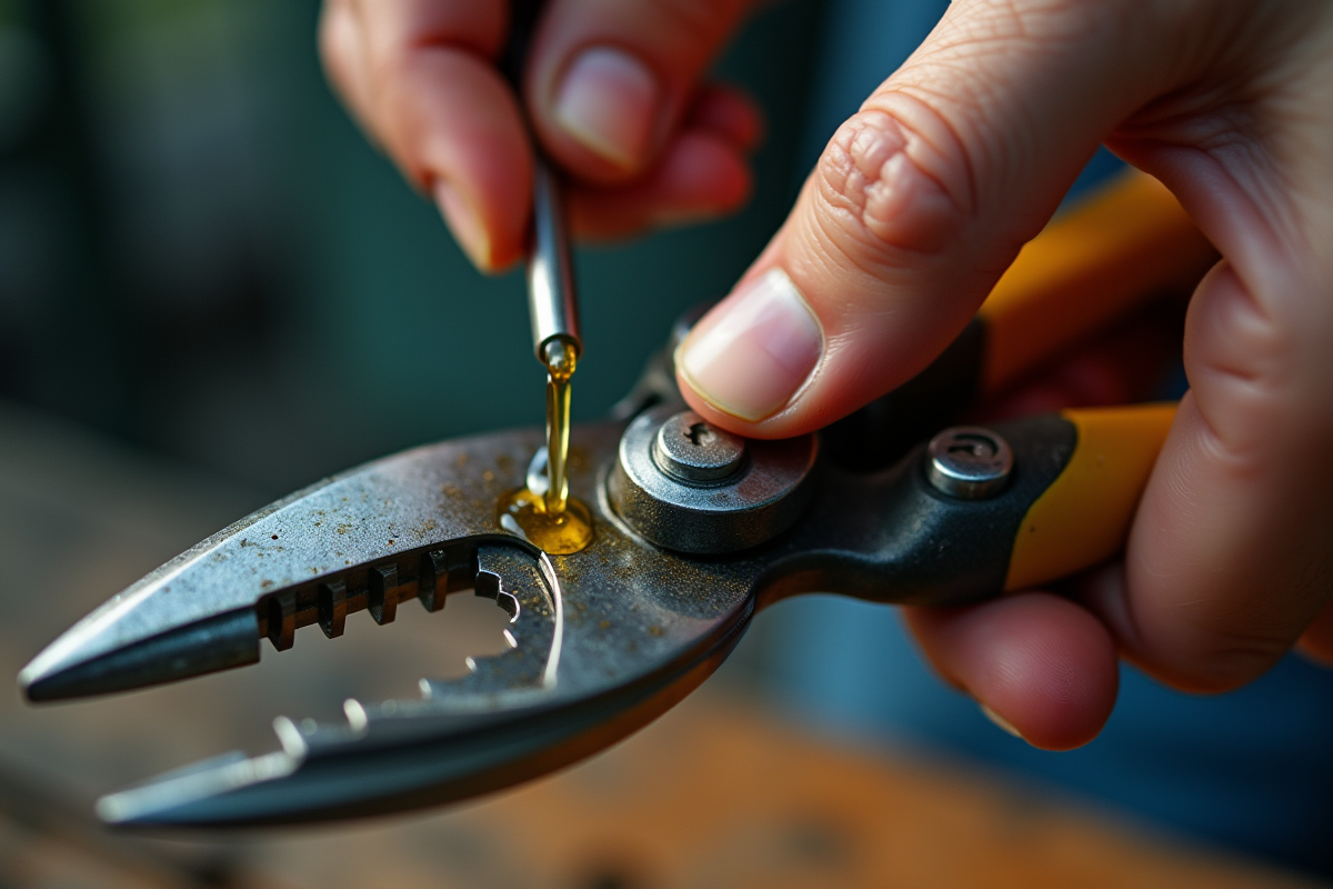 huile outils