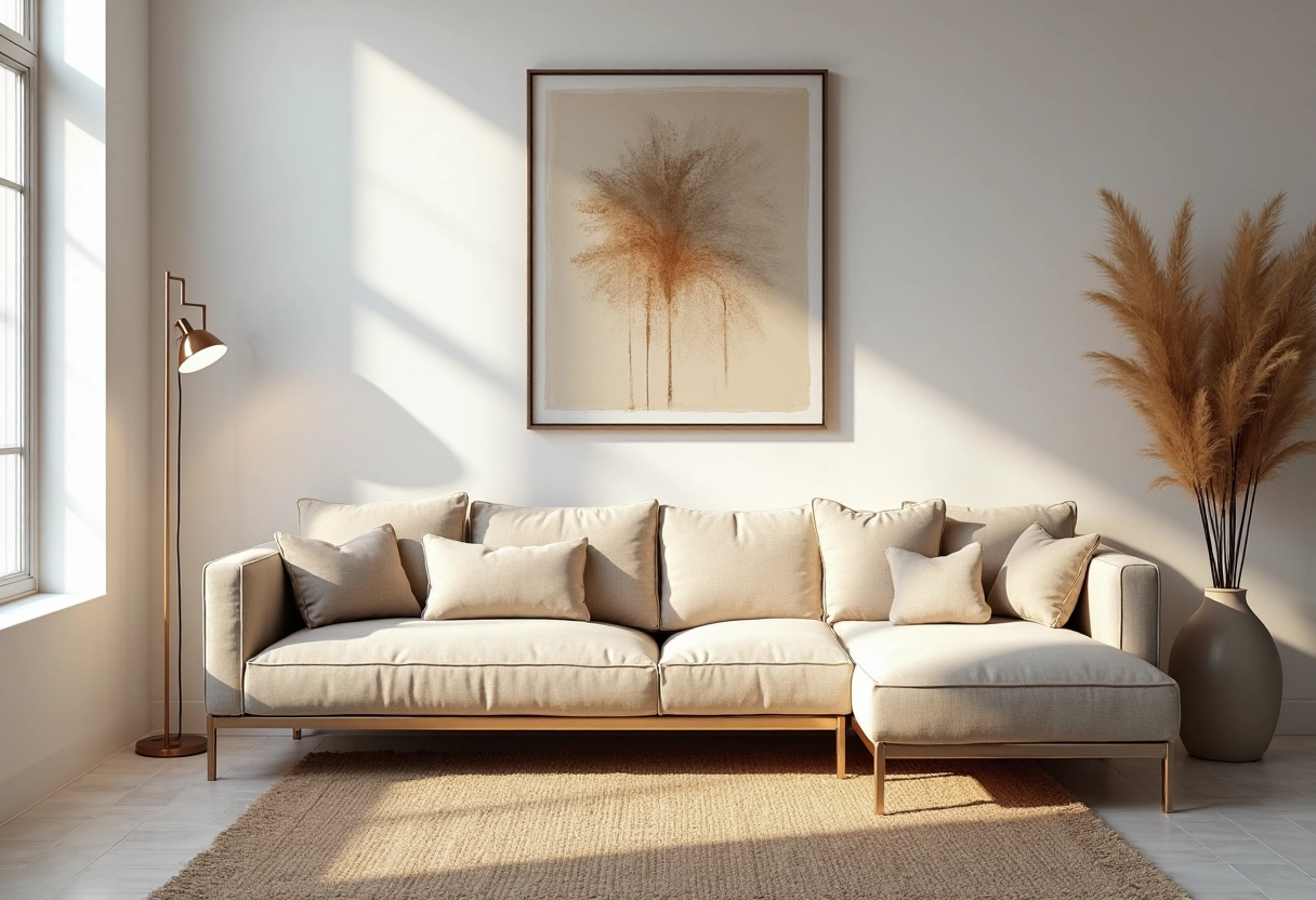 canapé beige